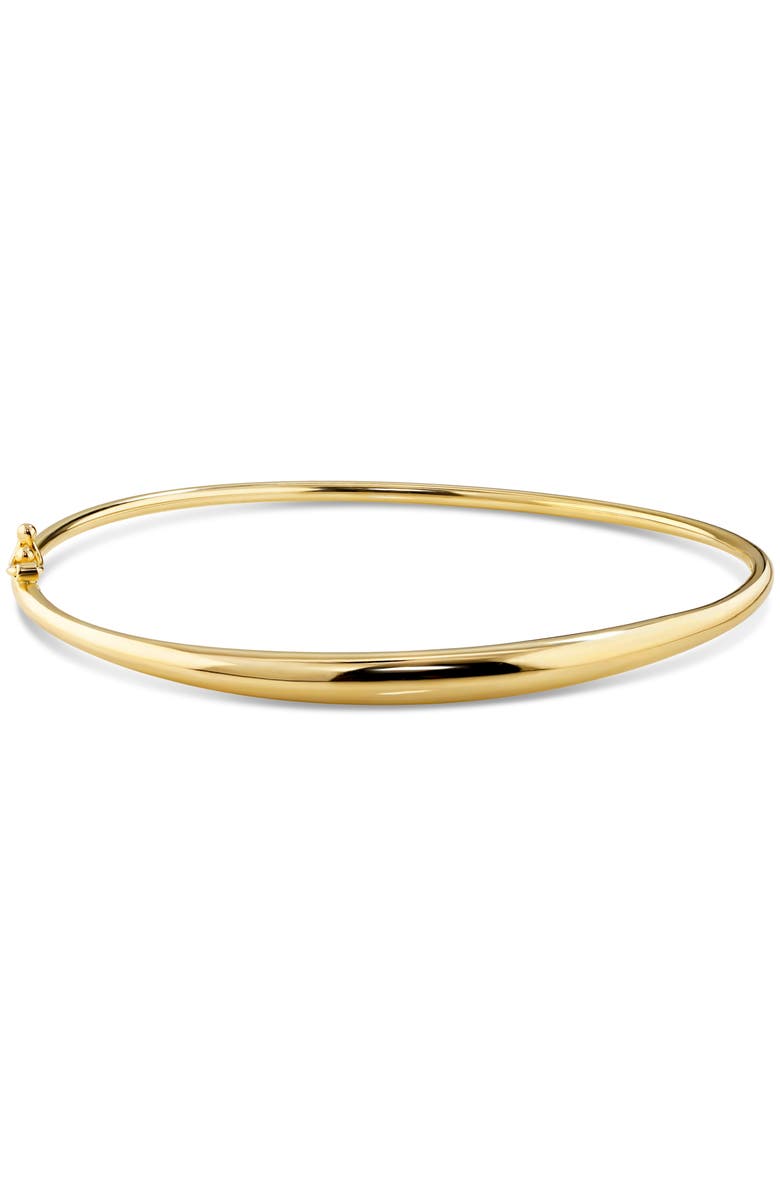 DEVATA Dome Bangle Bracelet in 14K Gold, Alternate, color, Yellow Gold