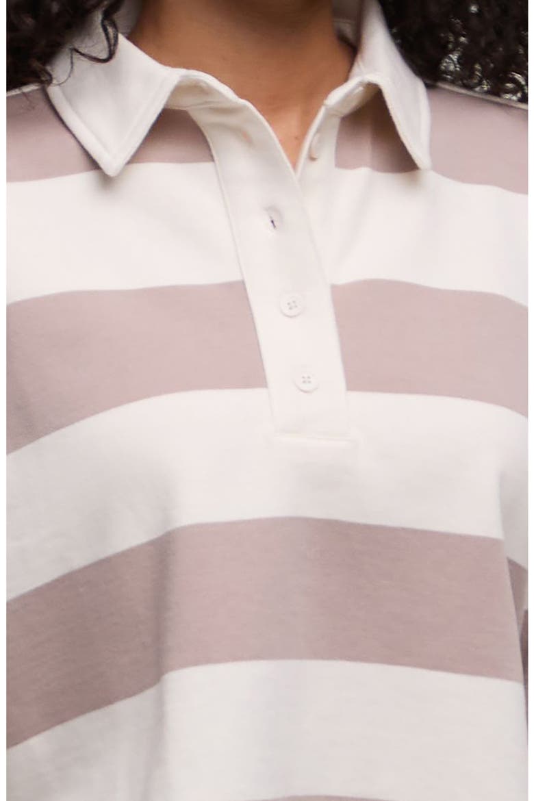 Deej Long Sleeve Polo, Alternate, color, GOAT BEIGE