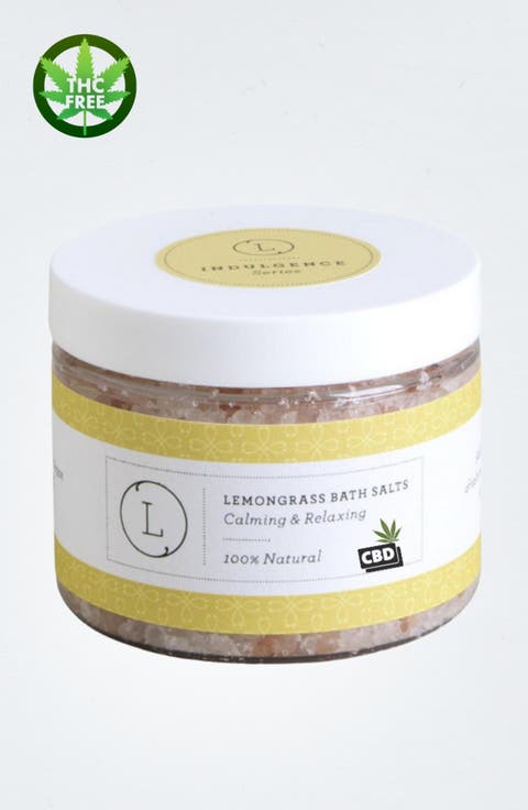 CBD Grapefruit Natural Bath Salt Soak