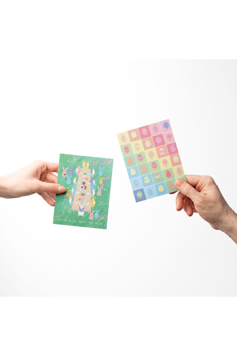 Easter Assorted Greeting Card Pack (3ct) "All About The Peeps, Rainbow Easter Eggs, Pink Easter", Alternate, color, Multi-Pack