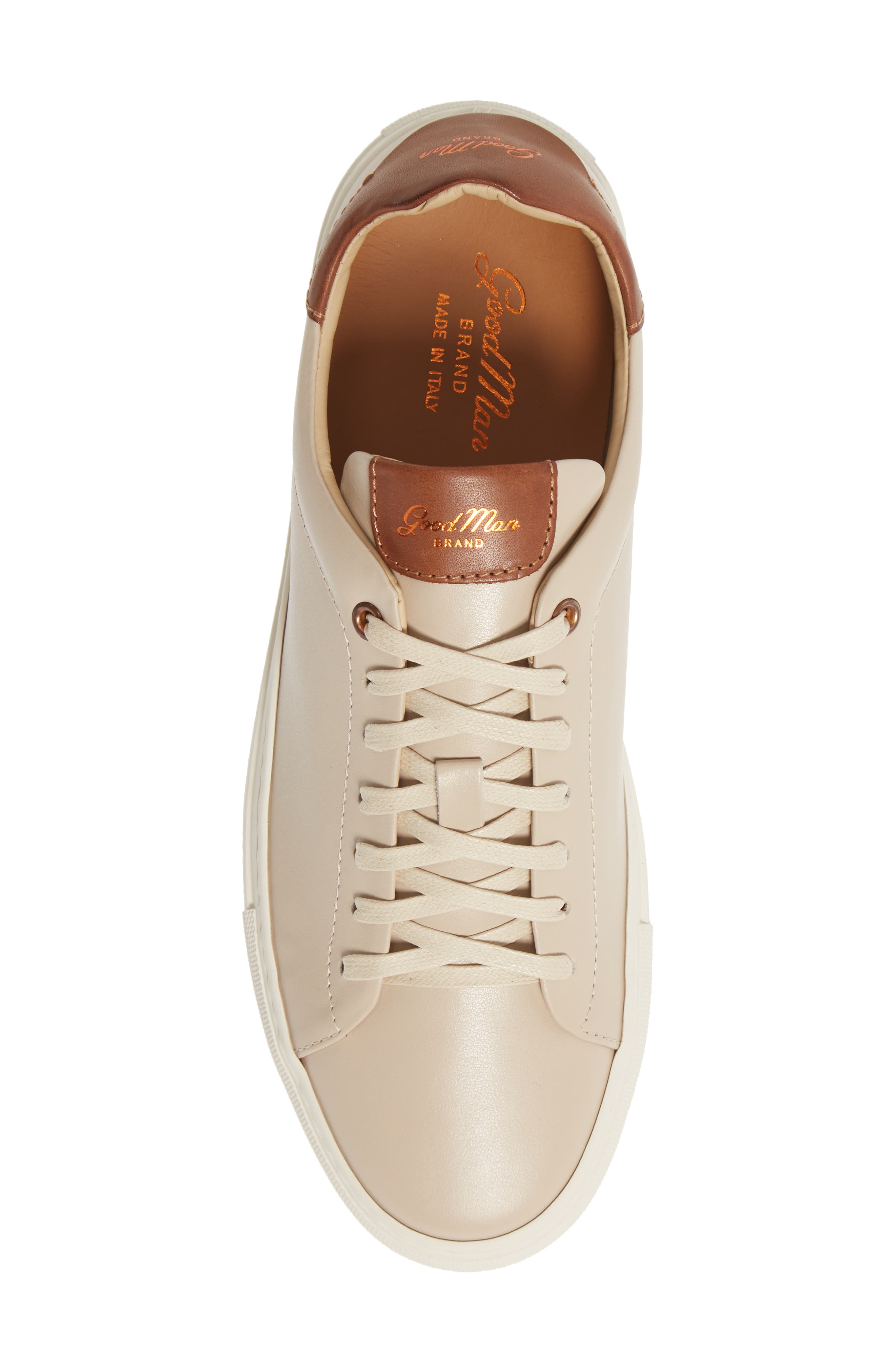 Legend Low Top Sneaker, Alternate, color, NATURAL/ VACHETTA