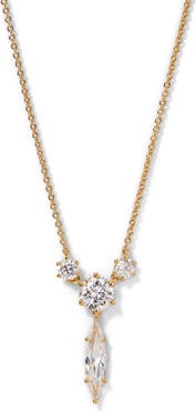 Nadri Beatrix Mixed Cubic Zirconia Y-Necklace