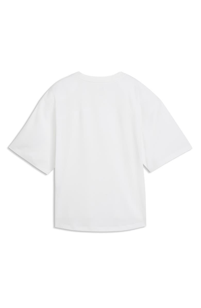PUMA CLOUDSPUN Relaxed T-Shirt, Alternate, color, Puma White