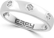 EFFY Sterling Silver Diamond Band Ring