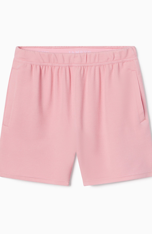 Jambys Soffle Shorts In Light Pink