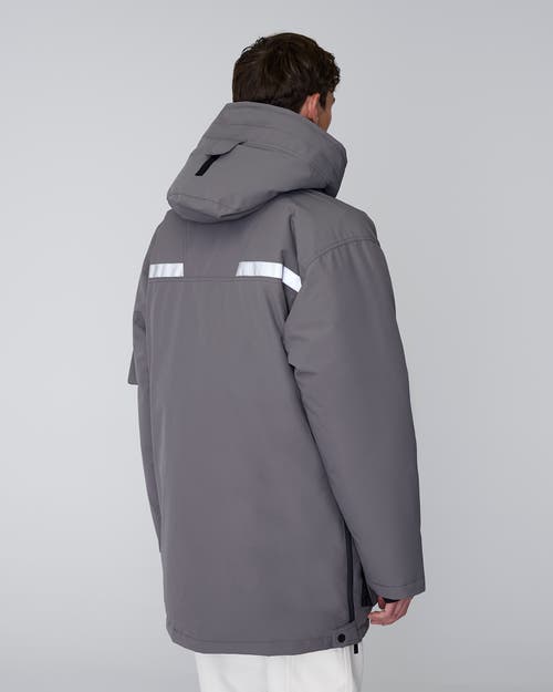 Quartz Co. Vostok 3.0 | Hooded Down Expedition Jacket In Steel Grey