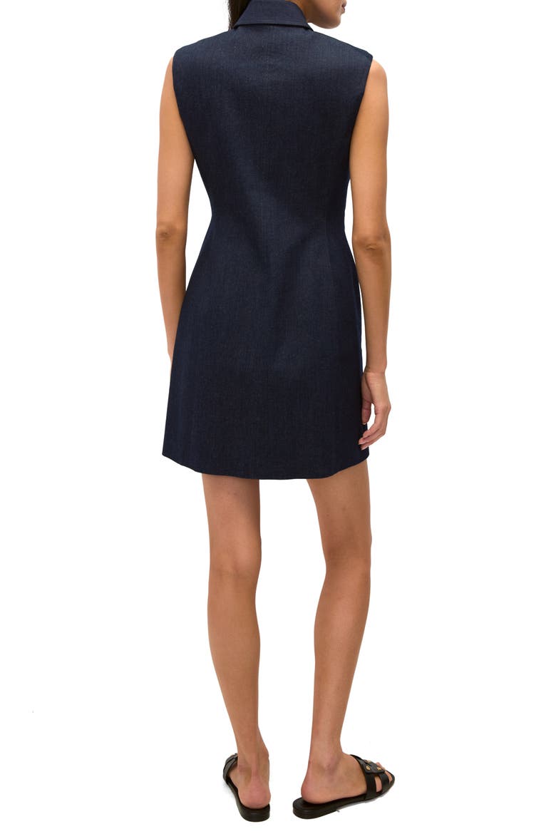 serina denim dress Z SUPPLY Women's Serena Denim Mini Dress, Seaboard Stripe, 100% Cotton