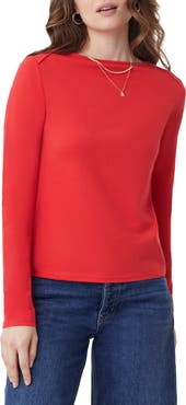 Scotch & Soda Boat Neck Knit Top
