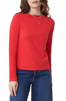 Scotch & Soda Boat Neck Knit Top