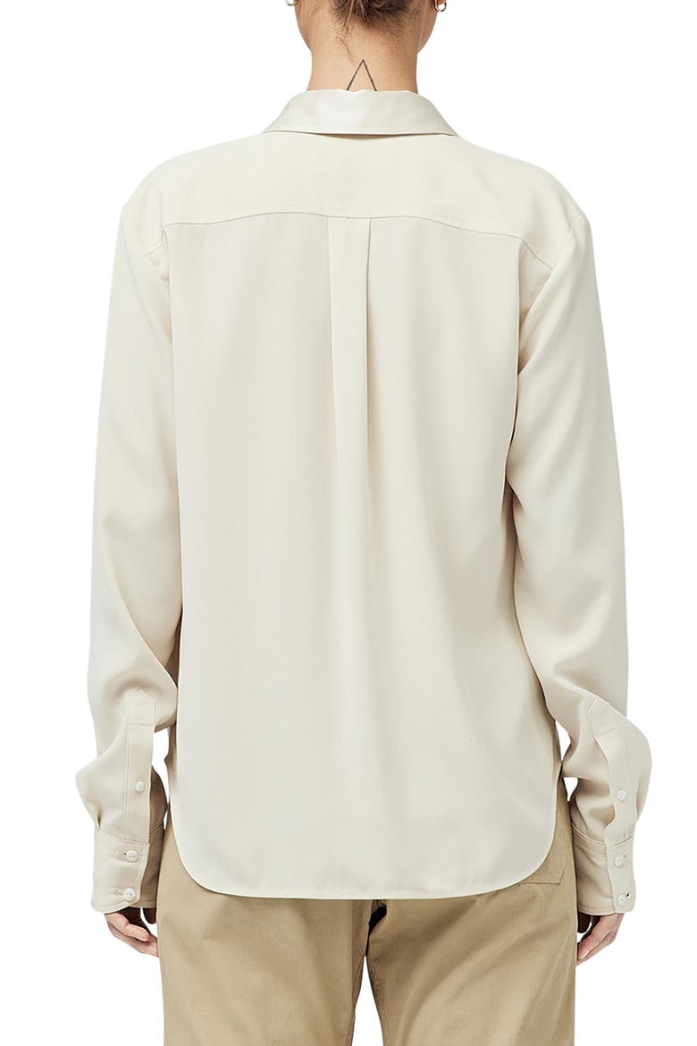 Phillipa Point Collar Blouse, Alternate, color, IVORY