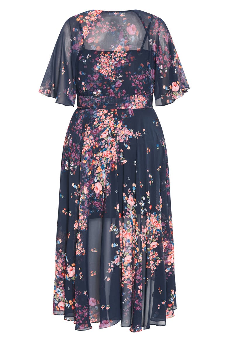 Lovers Lane Wrap Maxi Dress, Alternate, color, ROYAL BLUE