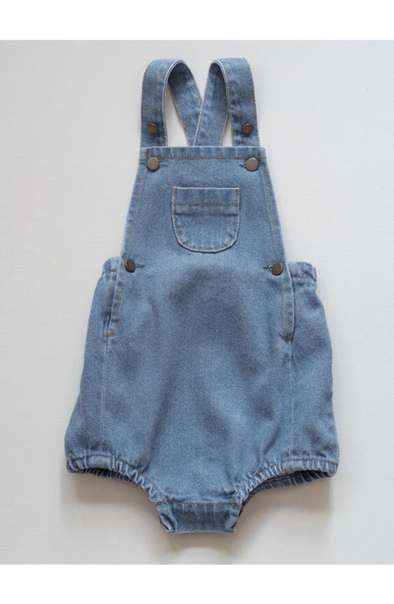 The Simple Folk The Stone Romper, Main, color, Light Denim