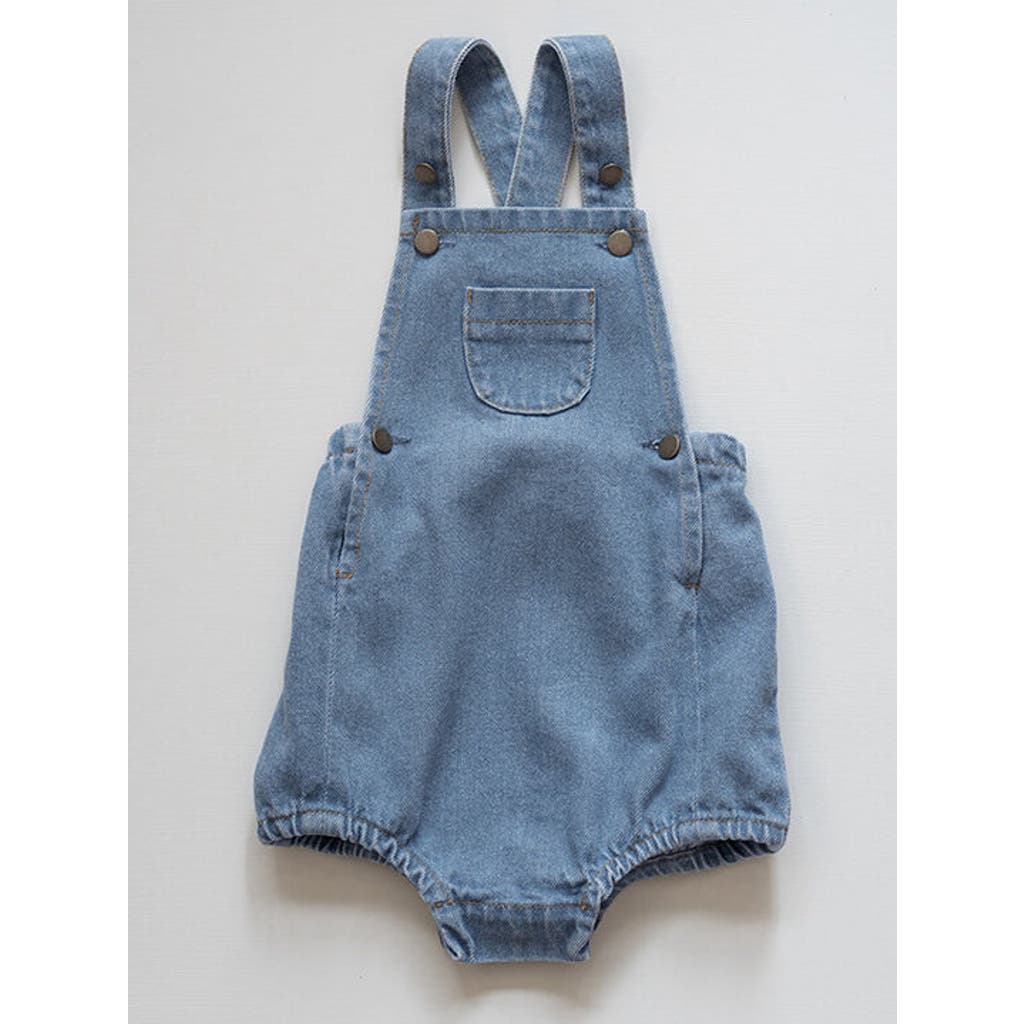 The Simple Folk The Stone Romper In Light Denim