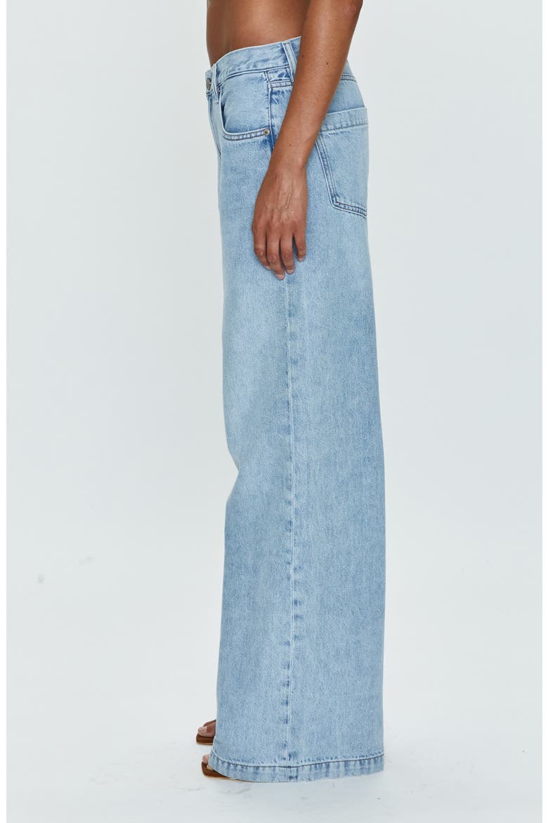 High Waist Wide Leg Jeans, Alternate, color, CHATEAU