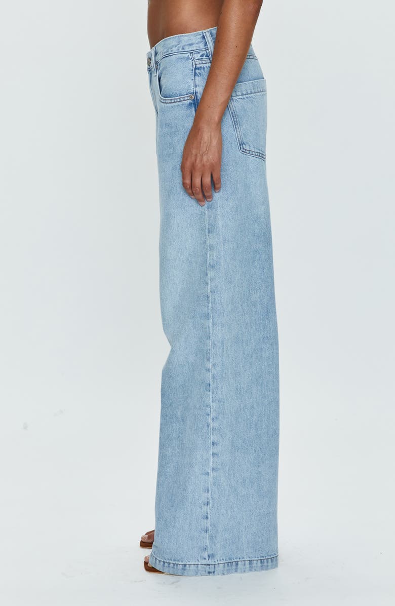 Pistola High Waist Wide Leg Jeans, Alternate, color, Chateau
