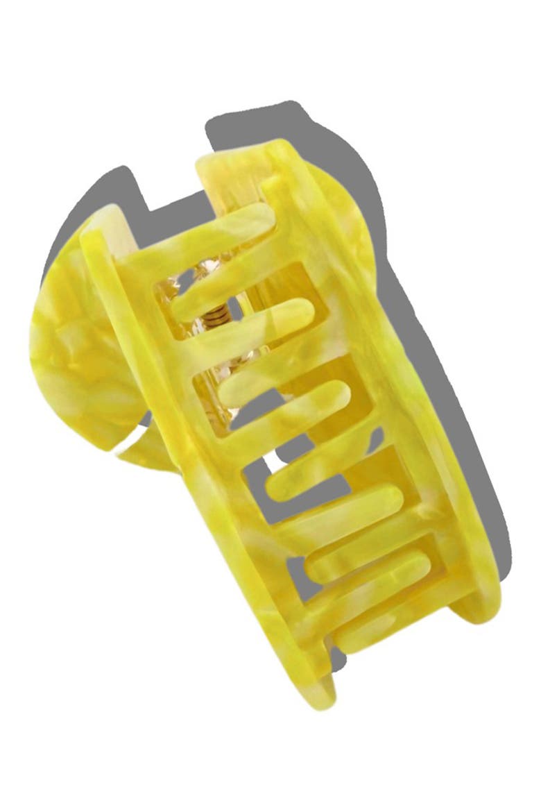 Tennis Lover Hair Claw Clip, Alternate, color, YELLOW