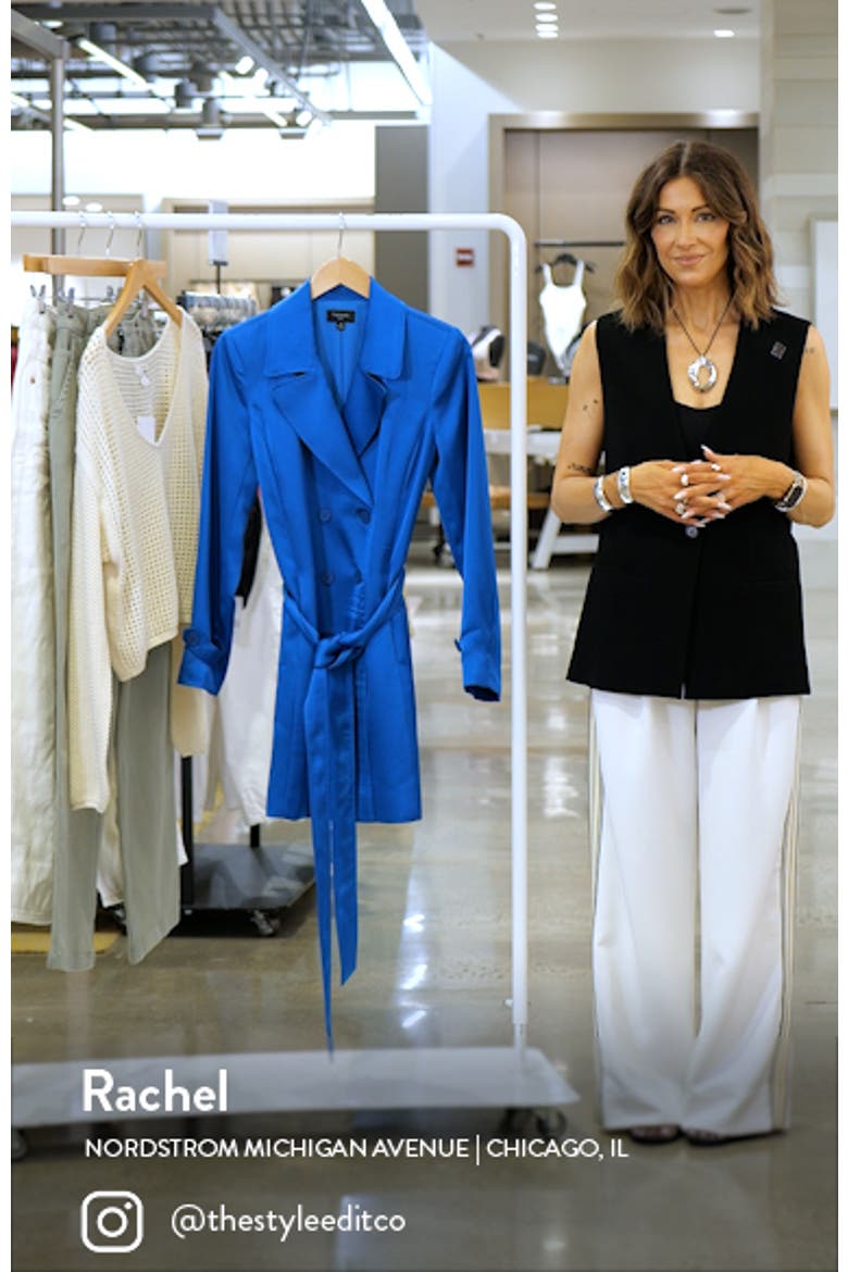 Satin Trench Coat video