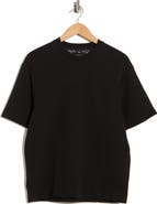 DENIM AND FLOWER Textured Relaxed Fit Crewneck T-Shirt