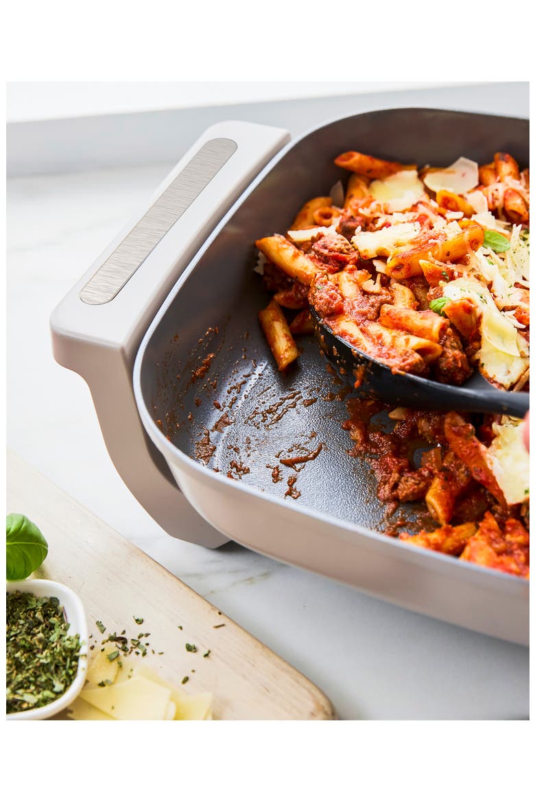 Advanced Electric 7-Quart Skillet, Alternate, color, CLAY
