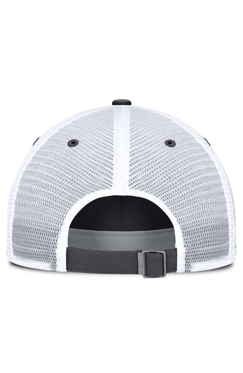 Nike Men's Nike Gray Milwaukee Brewers Wordmark Club Adjustable Trucker Hat, Alternate, color, Gray