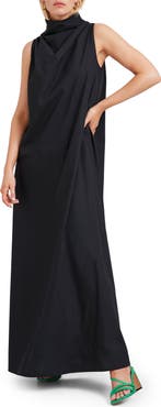 Marcella Minna Sleeveless Cotton Poplin Maxi Dress