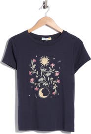 C & C California Julia Crewneck Graphic T-Shirt