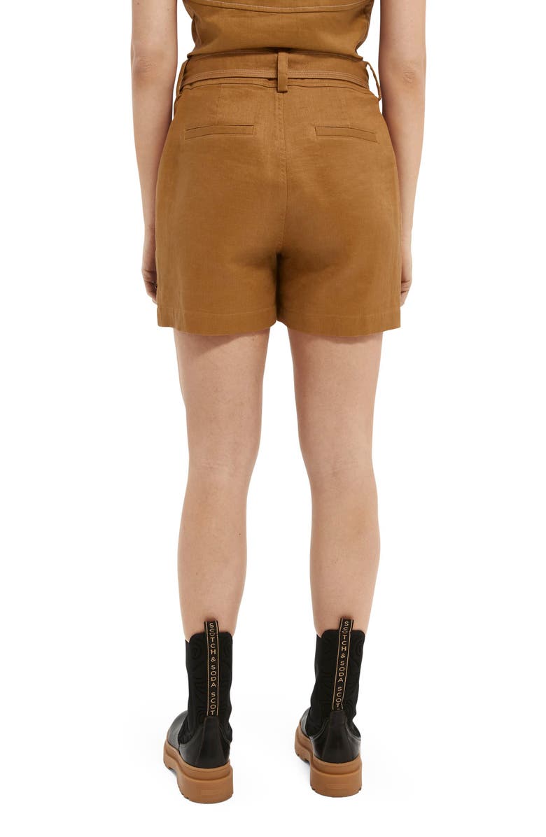 Scotch & Soda Belted Utility Shorts, Alternate, color, 