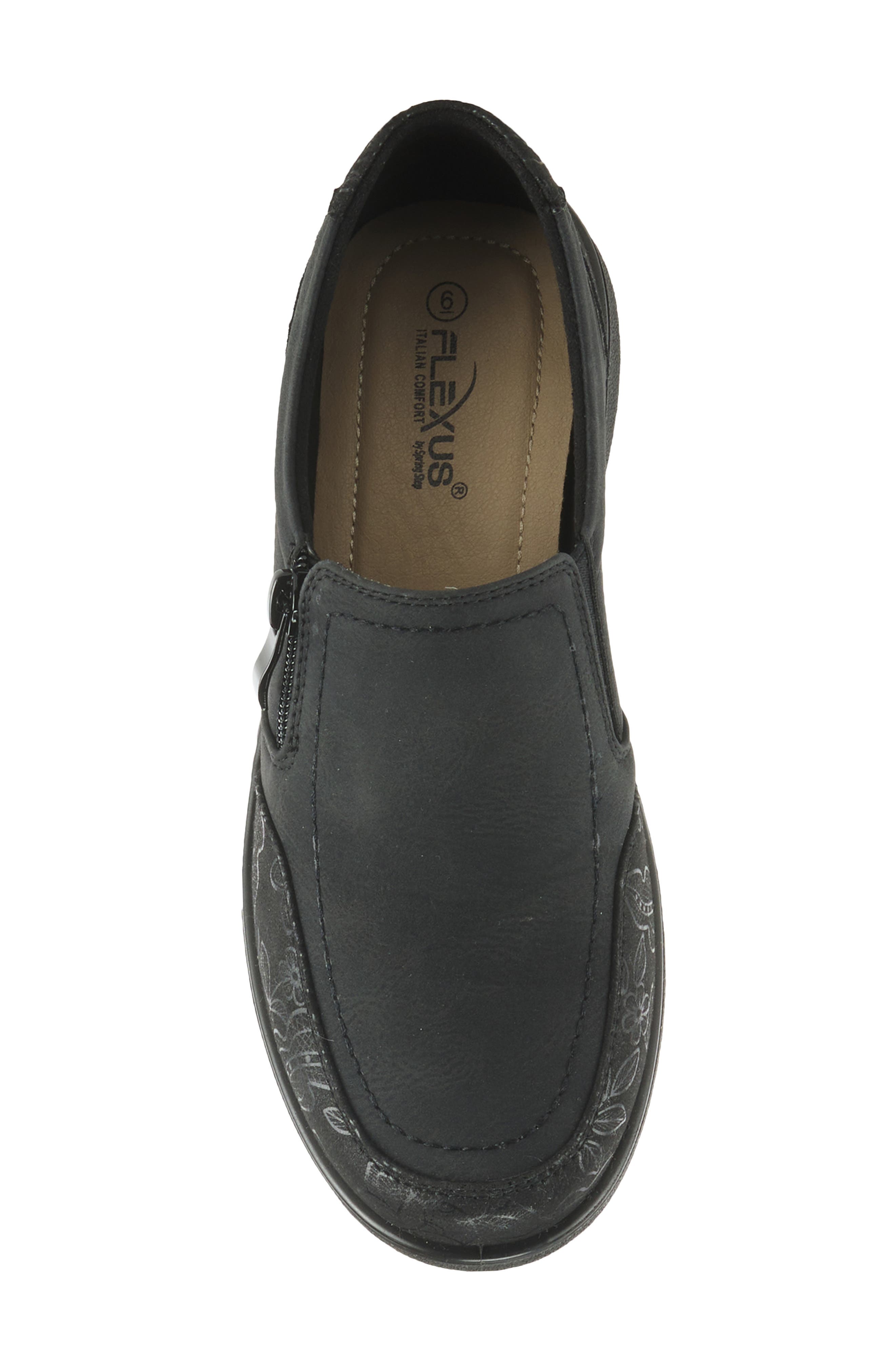 Flexus by Spring Step Rockland Zip Sneaker, Alternate, color, 