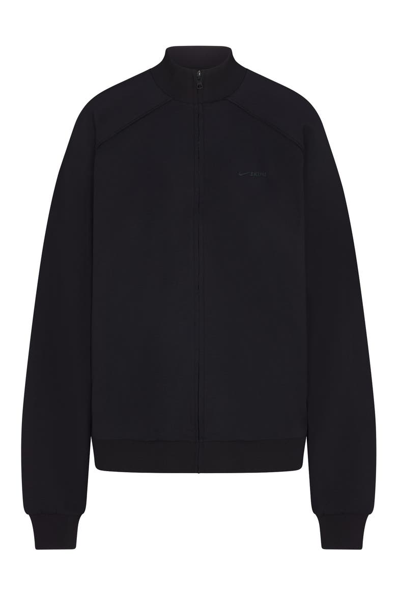 Oversize Track Jacket, Alternate, color, OBSIDIAN