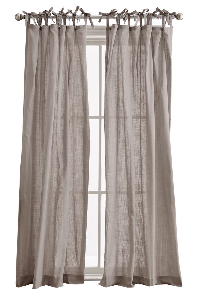 Set of 2 Sheer Cotton Window Panels video