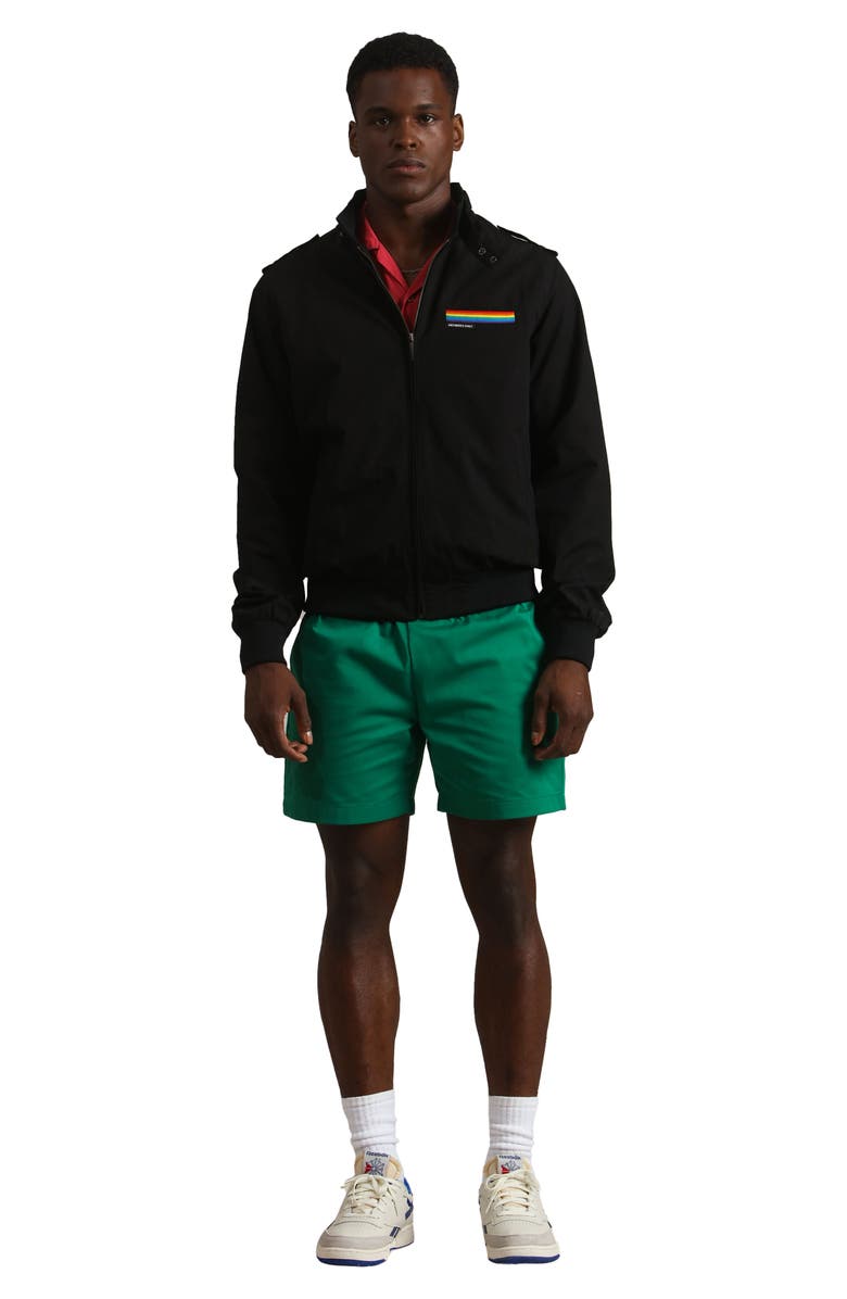 Members Only BOBBI Iconic Racer Jacket, Main, color, Black