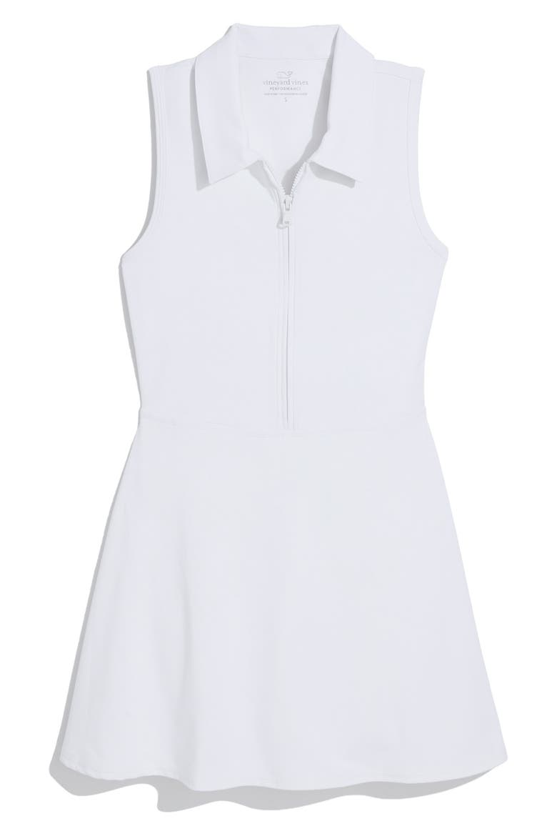 Cotton Polo Minidress, Alternate, color, WHITE CAP