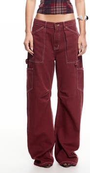 LIONESS Miami Vice Low Rise Carpenter Jeans