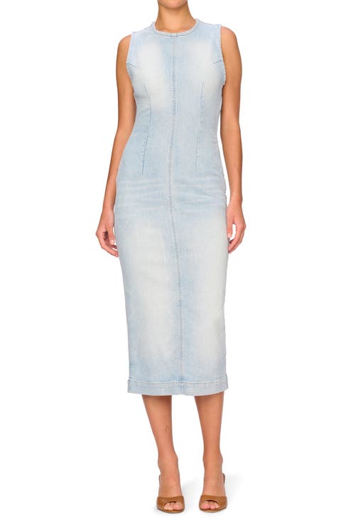 Esme Sleeveless Denim Midi Dress