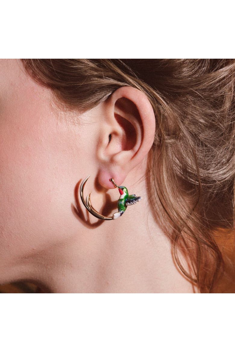 Hummingbird Hoops, Alternate, color, Hummingbird