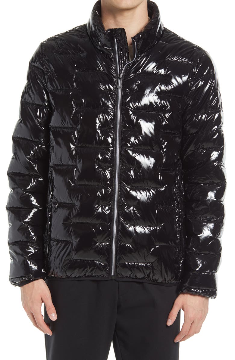 Noize Quilted Puffer Jacket, Alternate, color, Black