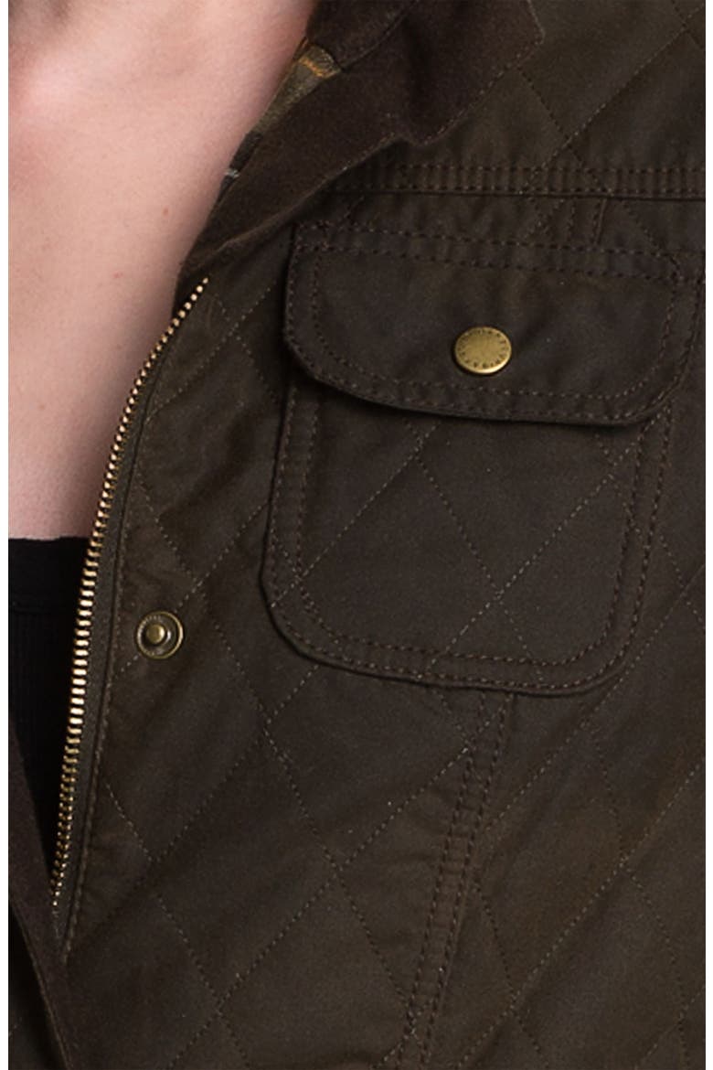 Quilted Utility Jacket, Alternate, color, OLIVE