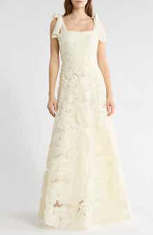 Love By Design Sherry Soutache Flower A-Line Gown