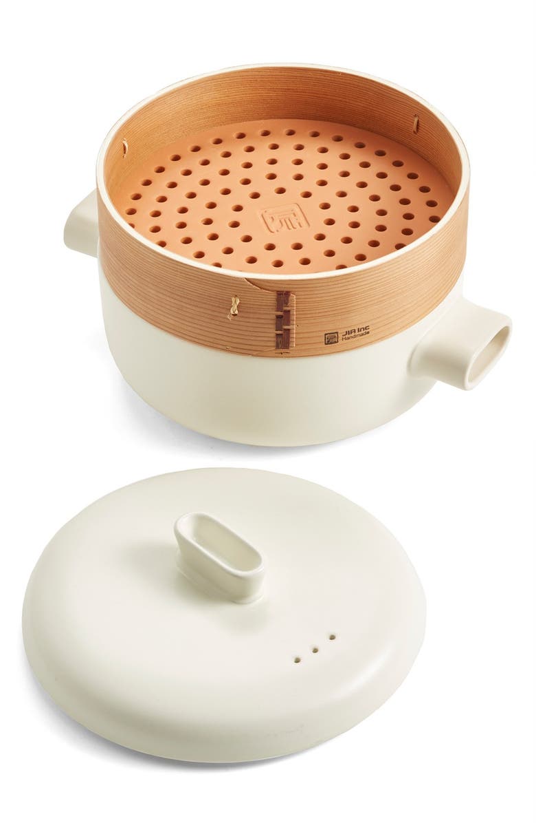 JIA Inc. Ceramic Steamer Set, Alternate, color,