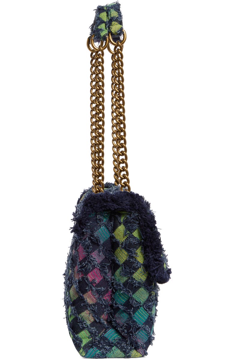 Kurt Geiger London Large Brixton Denim Shoulder Bag, Alternate, color,