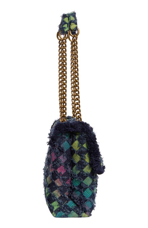 Kurt Geiger London Large Brixton Denim Shoulder Bag