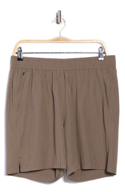 Z By Zella Sprint 7-inch Performance Shorts In Brown