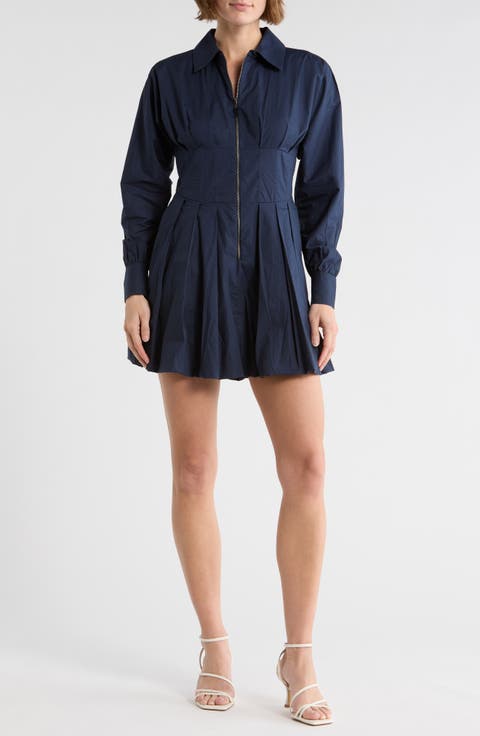 Naira Long Sleeve Shirtdress