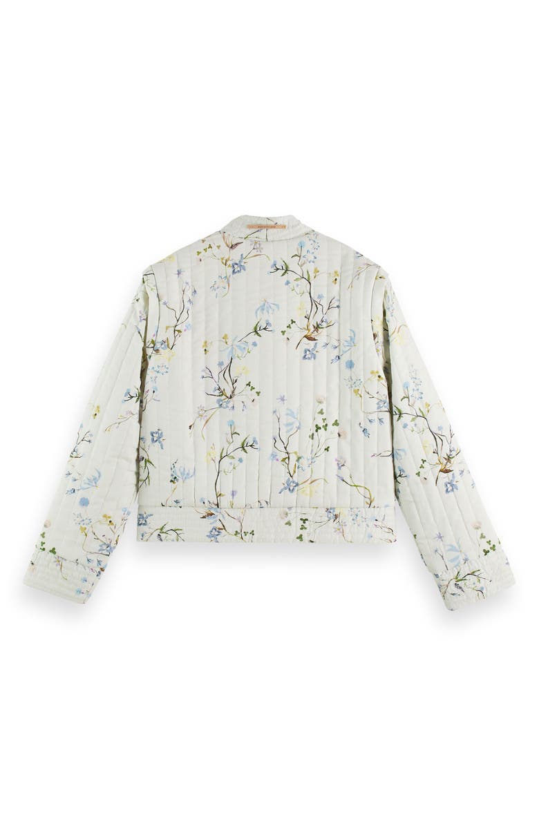 Scotch & Soda Reversible Quilted Cotton Jacket, Alternate, color, 