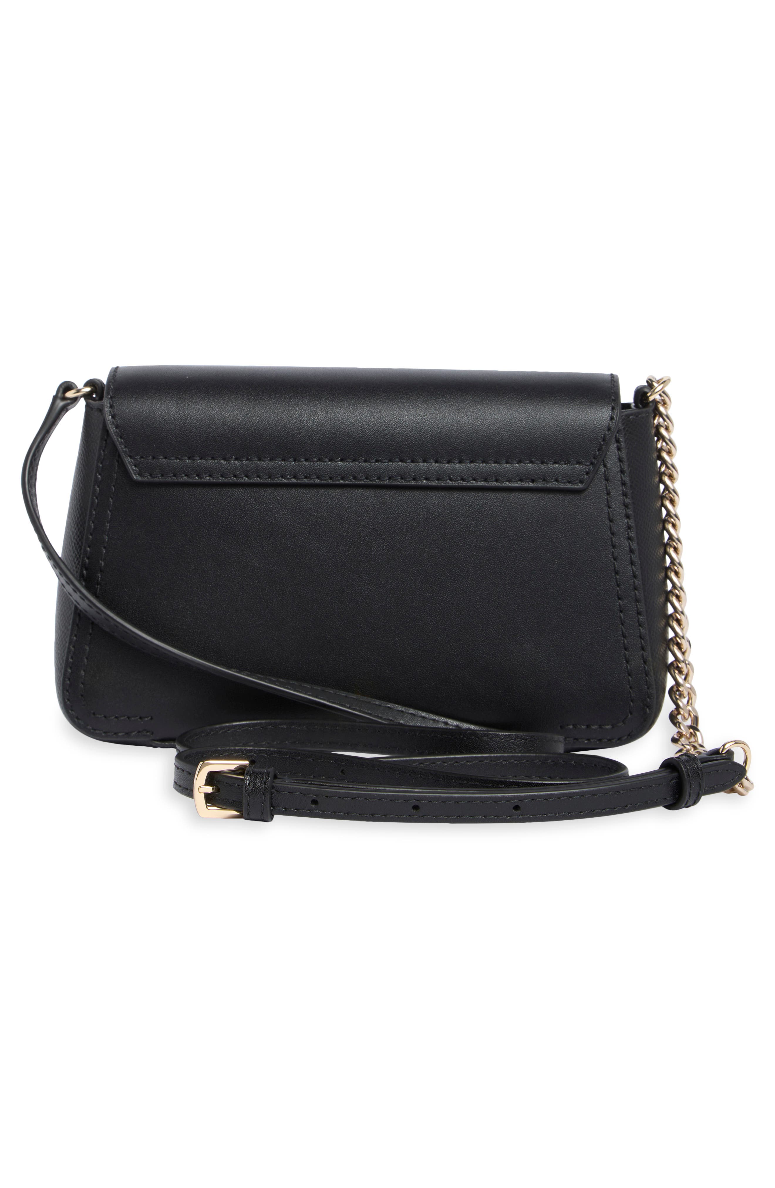 Furla Circe Mini Crossbody Bag, Alternate, color, Nero