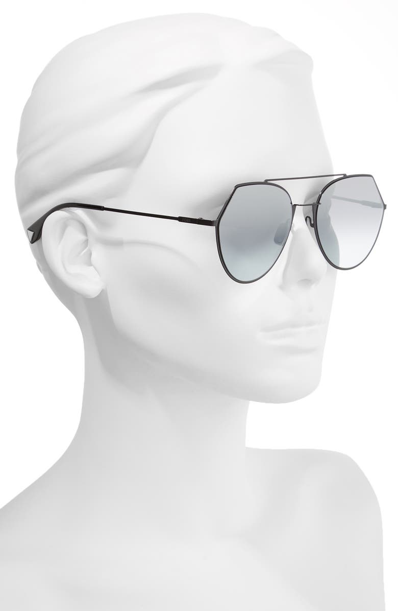 Fendi Eyeline 55mm Sunglasses, Alternate, color,