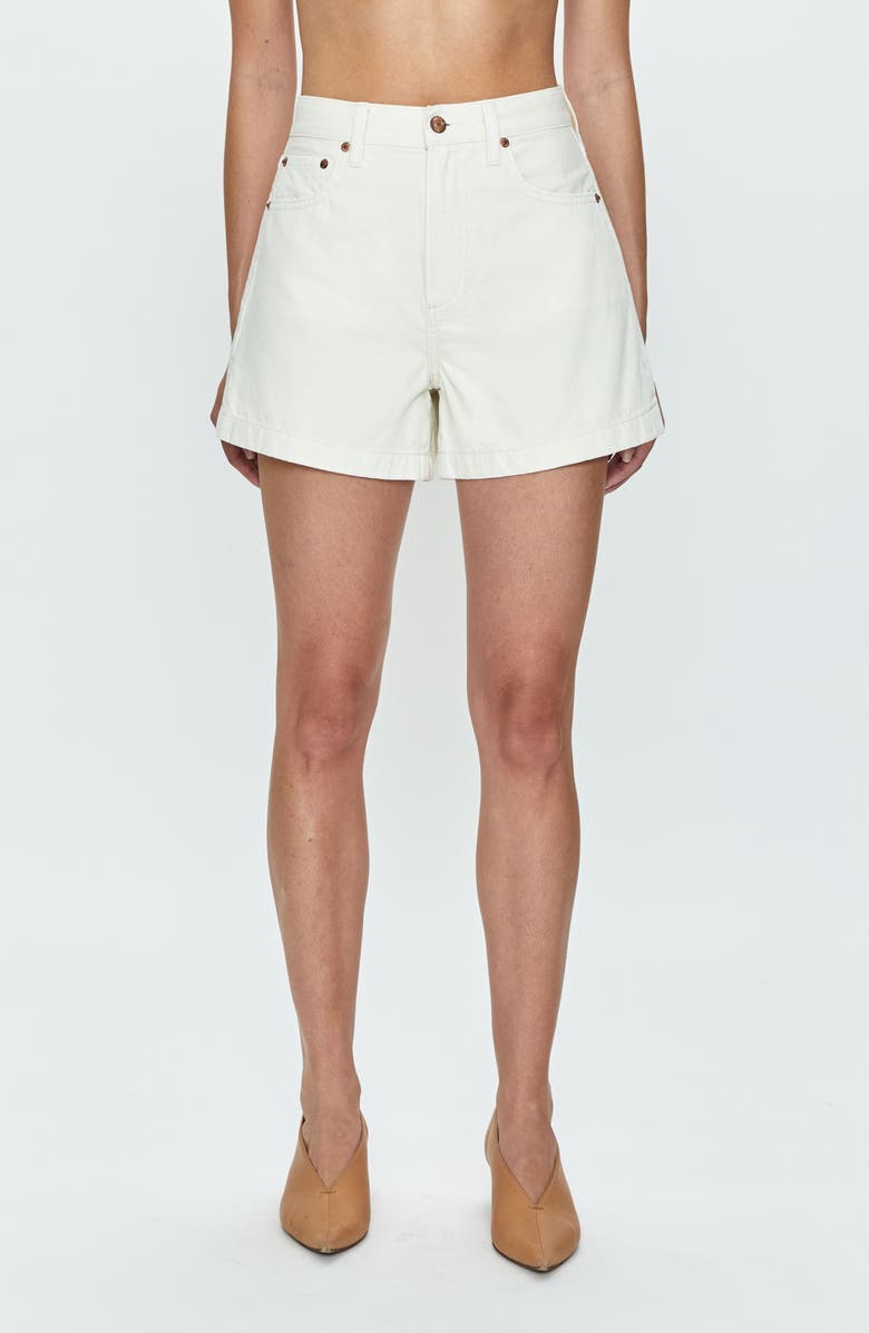 Pistola Saige High Waist Shorts, Main, color, 