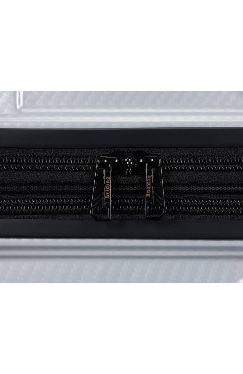 Britbag Annamite 21-Inch Hardside Carry-On Luggage, Alternate, color, Silver