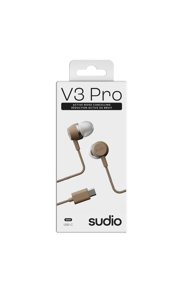 V3 Pro Wired Earphones, Alternate, color, Caramel