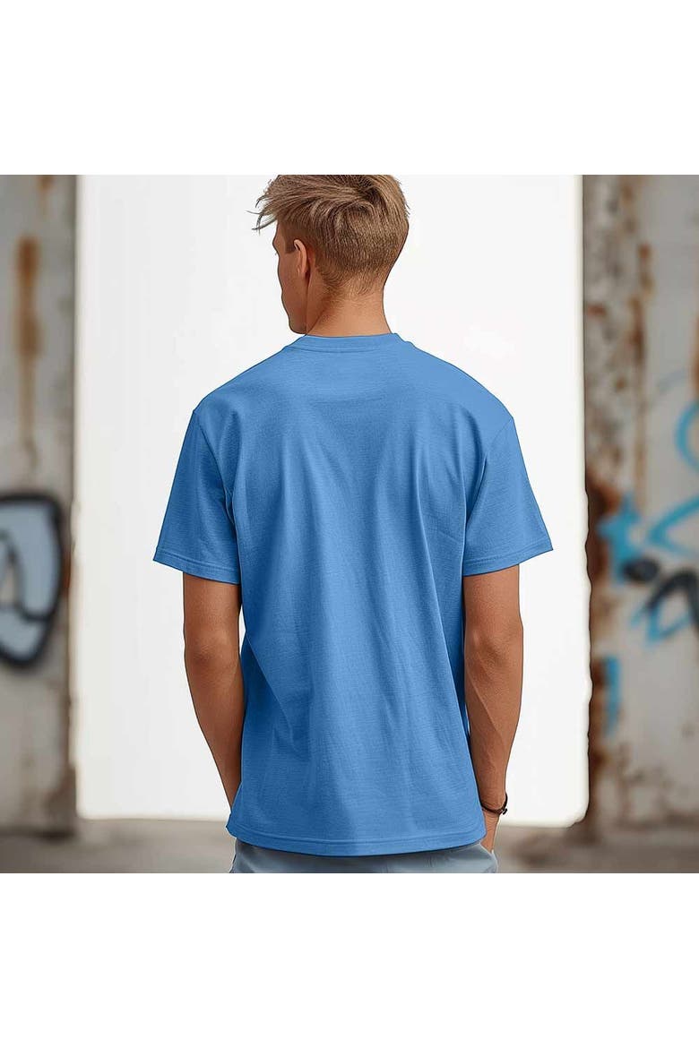 Mens Alien Midweight Garment Dye Tee, Alternate, color, Blue